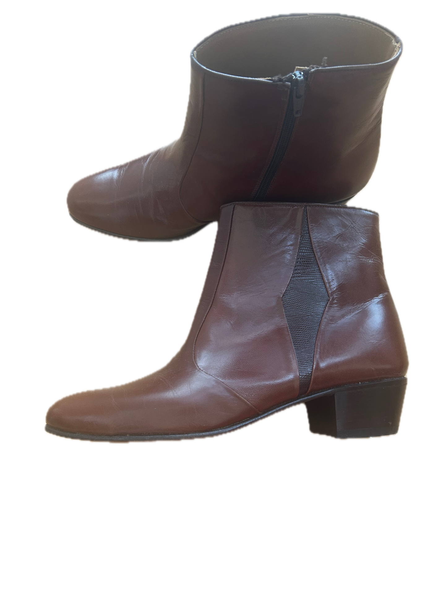 Herren Lederstiefelette Taylor Suela De Cuero ESPANA Gr. 43