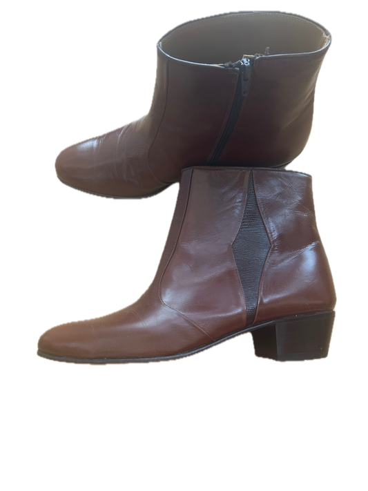 Herren Lederstiefelette Taylor Suela De Cuero ESPANA Gr. 43