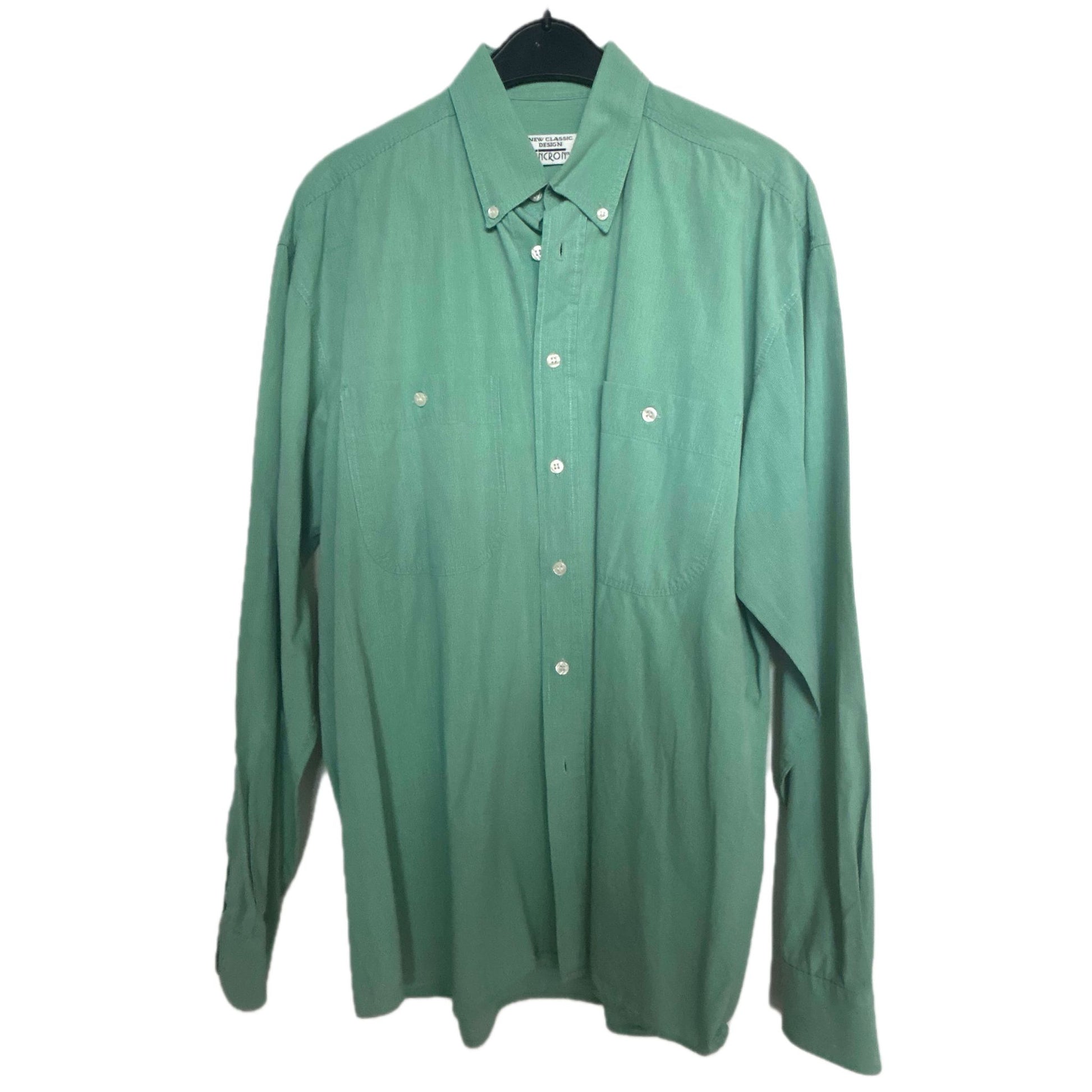 Hemd langarm Modern Fit - LINCRON  Gr. L Grün