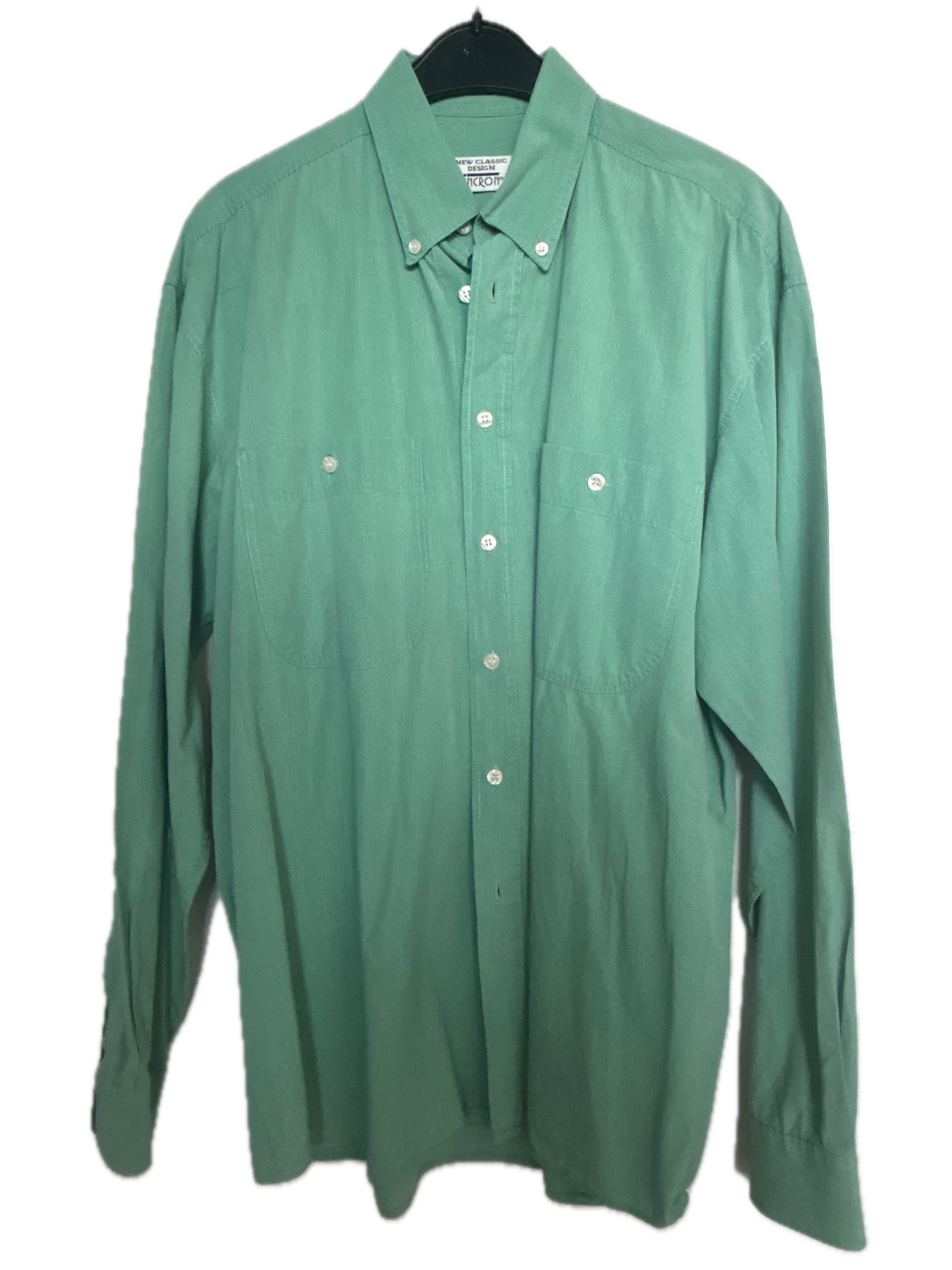 Hemd langarm Modern Fit - LINCRON  Gr. L Grün