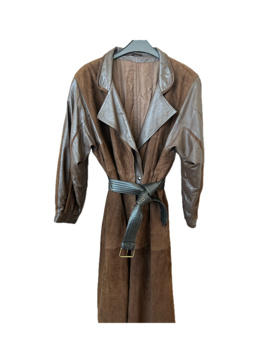 👜 Designer Ledermantel L’Estelle D’ore Gr. 42 Vintage