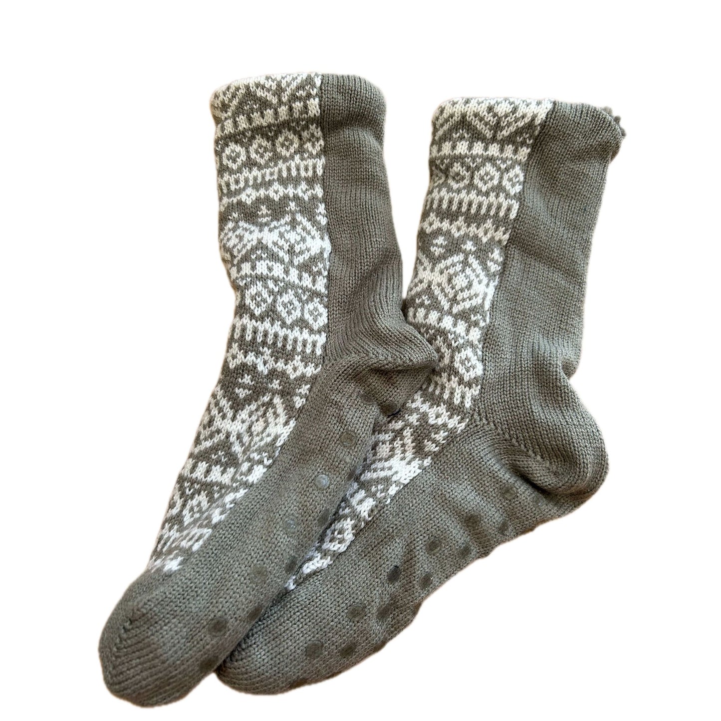Pure Panda Winterstrümpfe Unisex grau Gr. 40/41