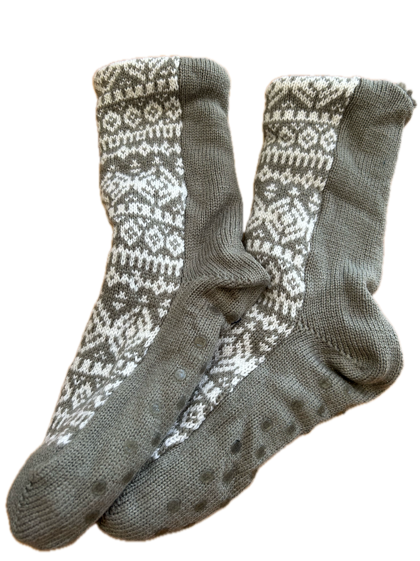 Pure Panda Winterstrümpfe Unisex grau Gr. 40/41