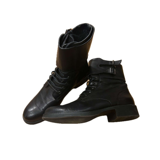 Pure Panda Lederstiefel Damen schwarz Gr. 41