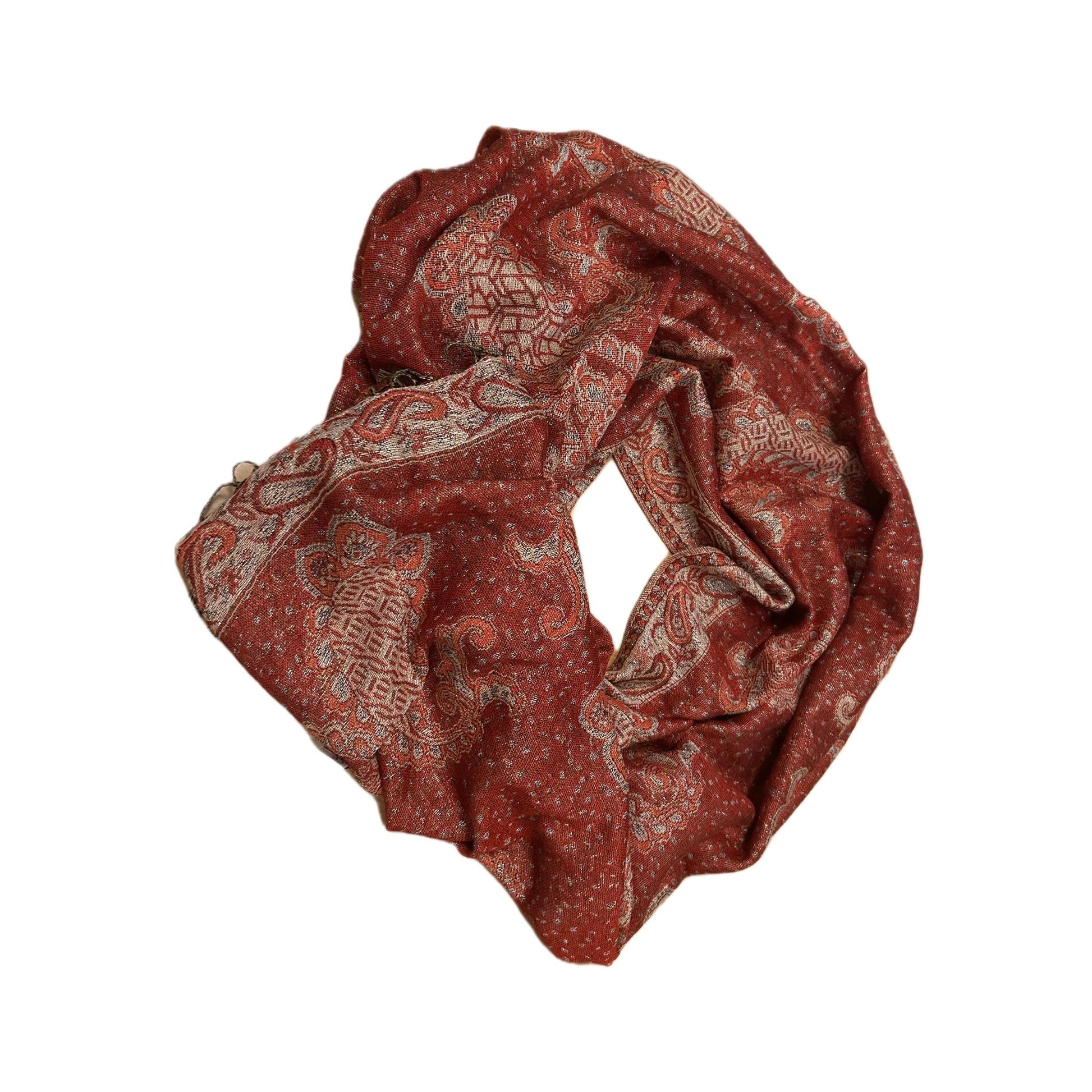 🧣 Wunderschönes Tuch im Indian Style 70×180 cm – Viskosemix