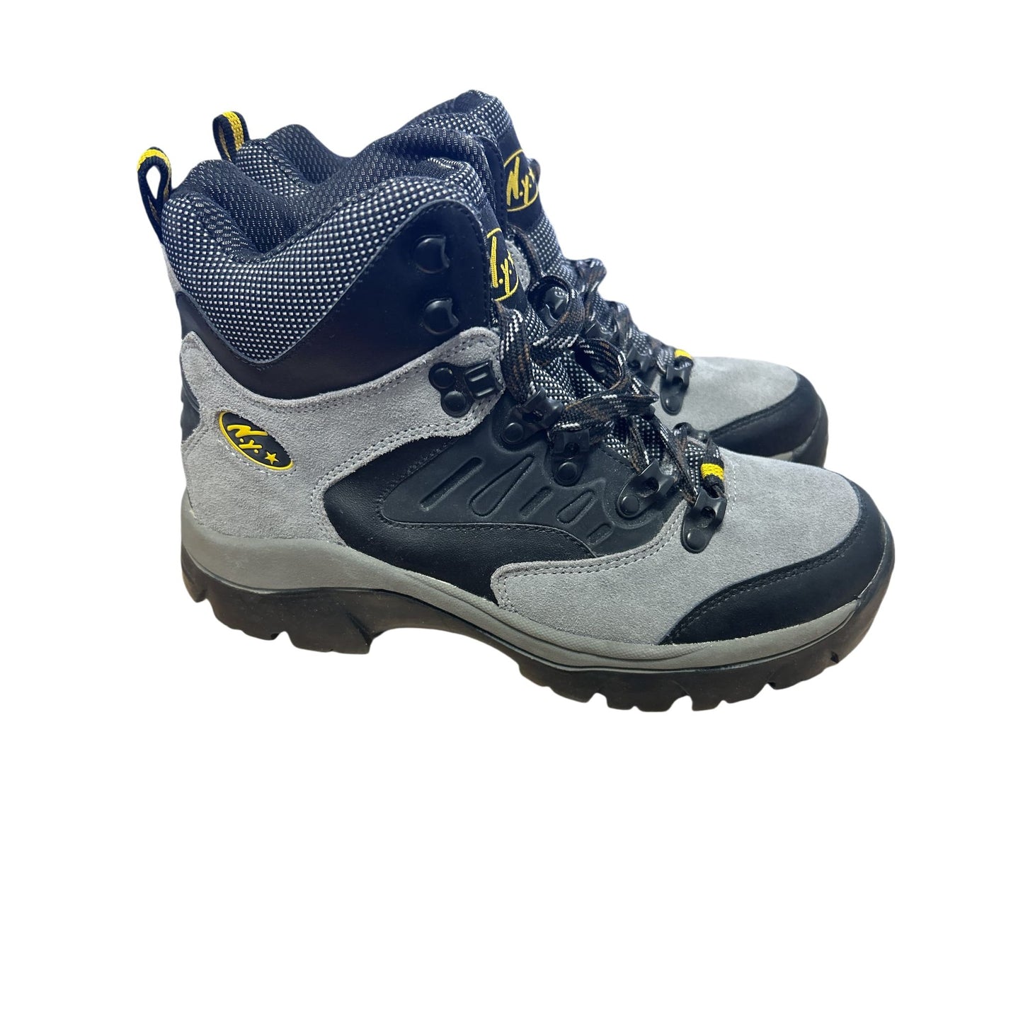 N.Y. Wanderstiefel Damen/Herren grau-schwarz Gr. 41