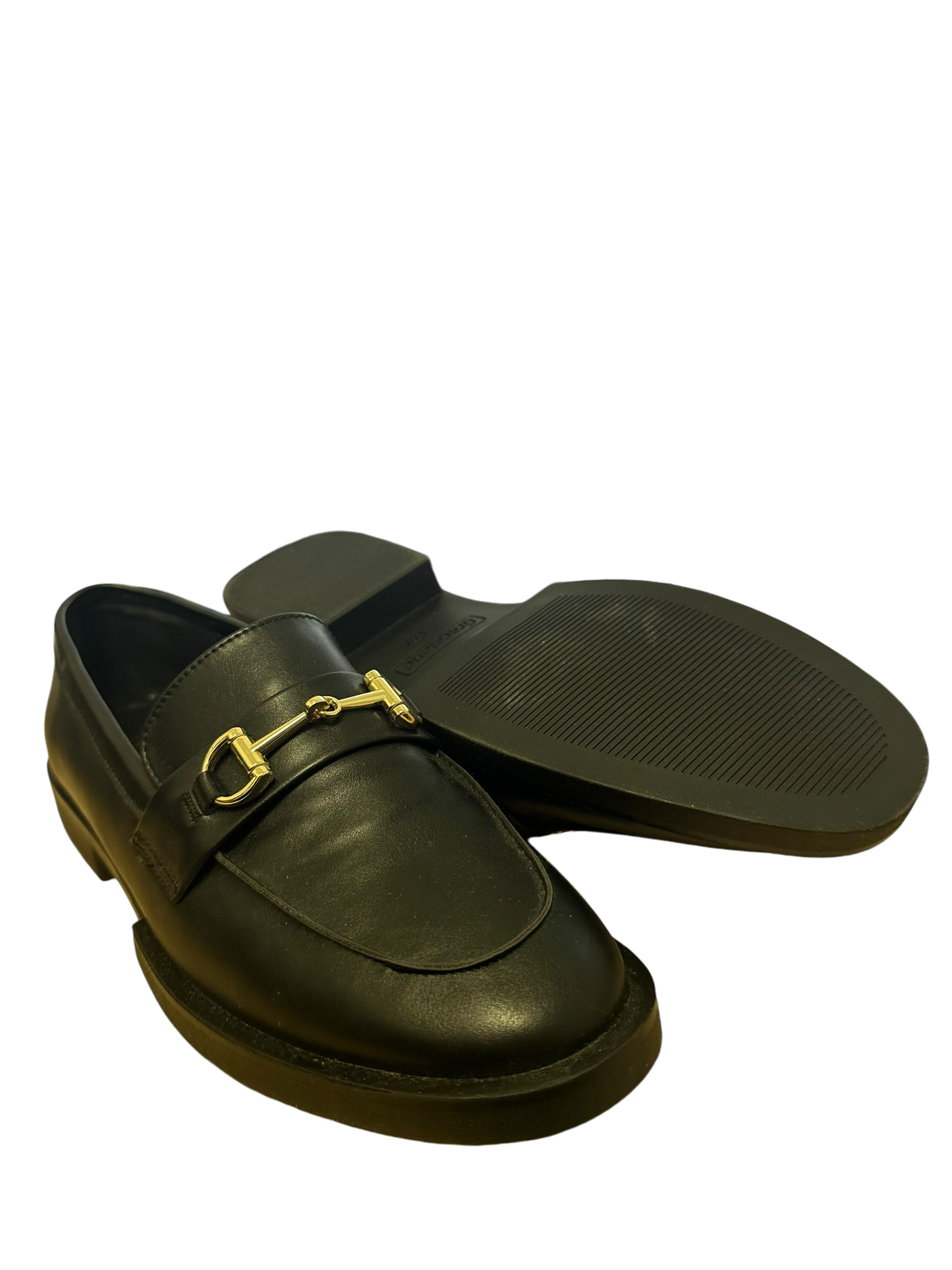 👞 Graceland Loafer Damen 39 Schwarz – Gliederkette – Elegant 👞