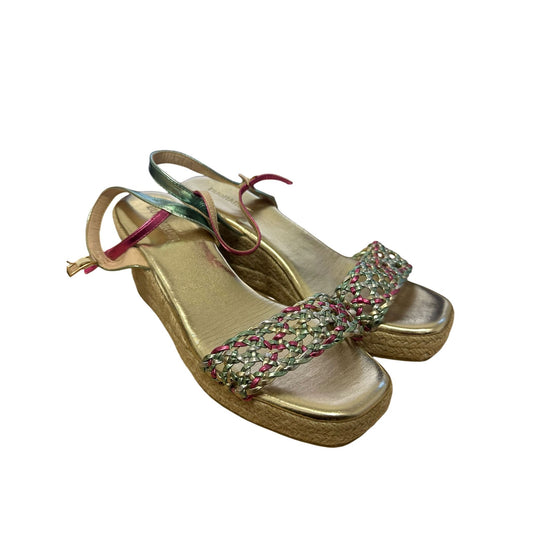 Buonarotti Halbschuh Damen gold Gr. 39