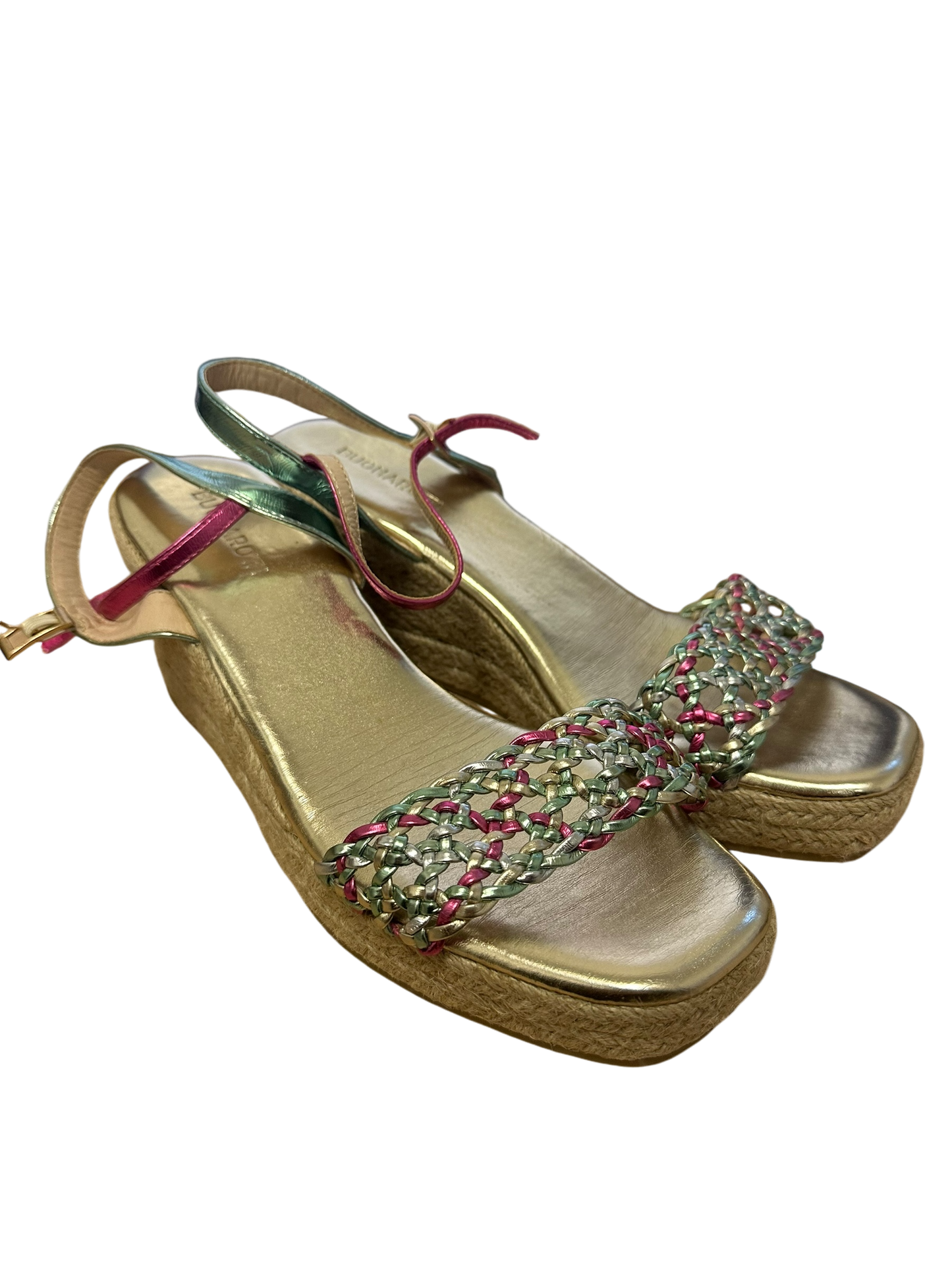 Buonarotti Halbschuh Damen gold Gr. 39