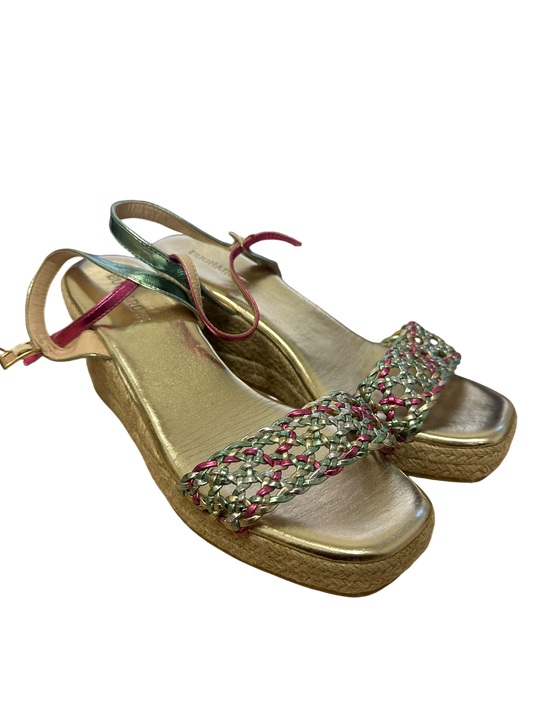 Buonarotti Halbschuh Damen gold Gr. 39