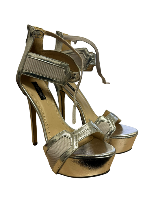 Sergio Todzi Absatzschuhe Damen silber Gr. 40