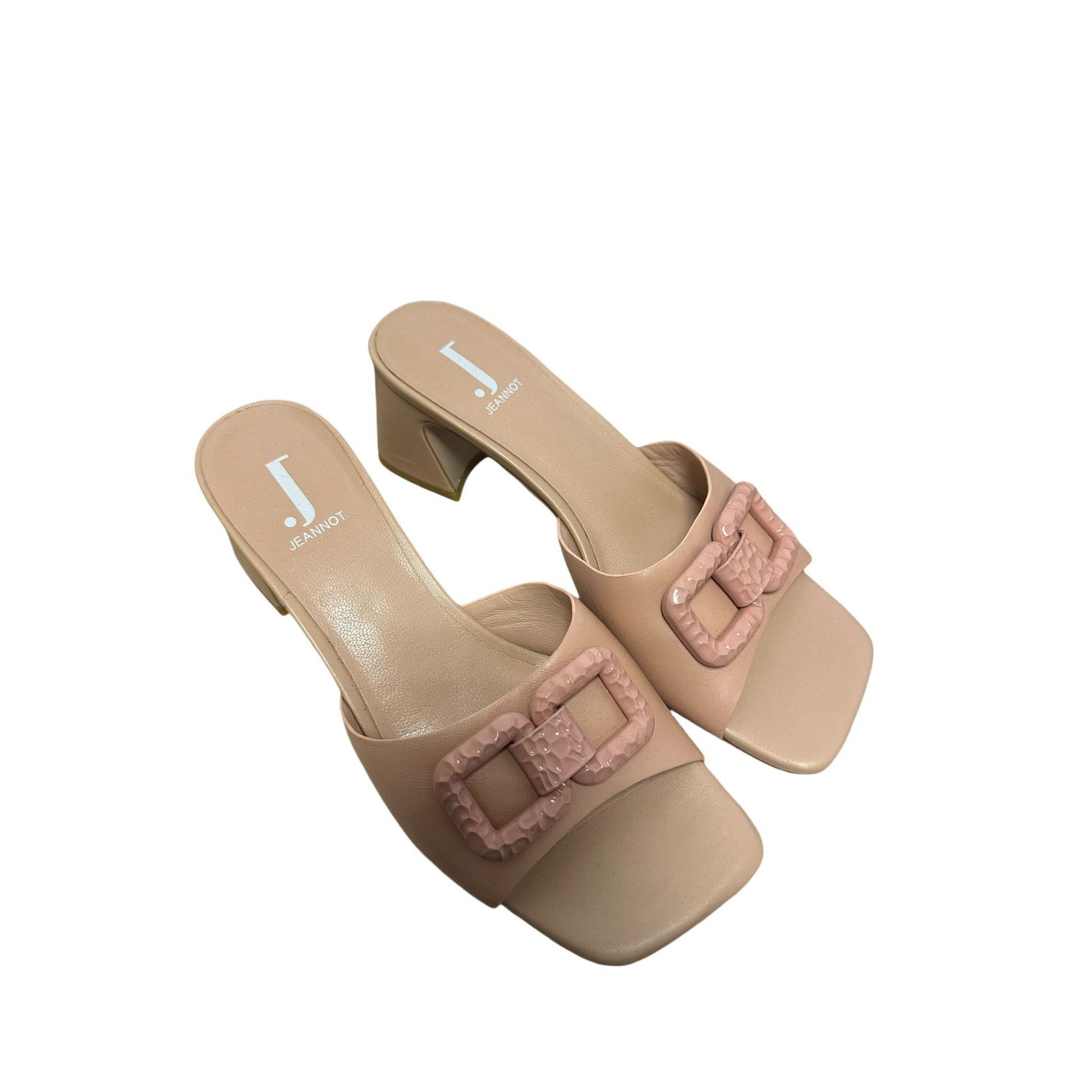 Jeannot Designer Damenhalbschuhe - rose Gr. 40