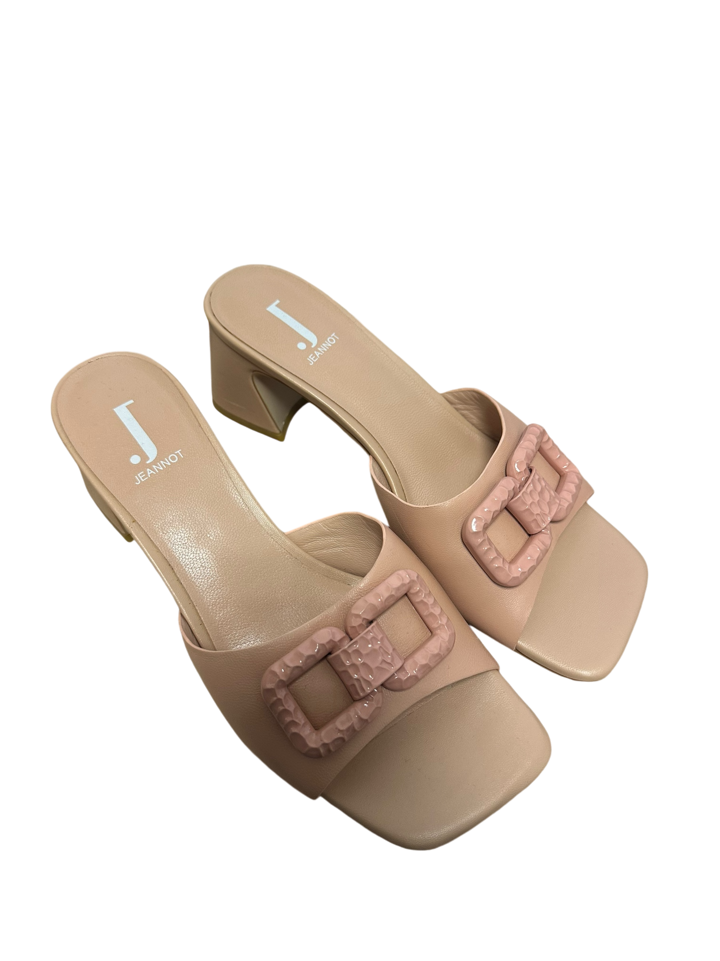 Jeannot Designer Damenhalbschuhe - rose Gr. 40