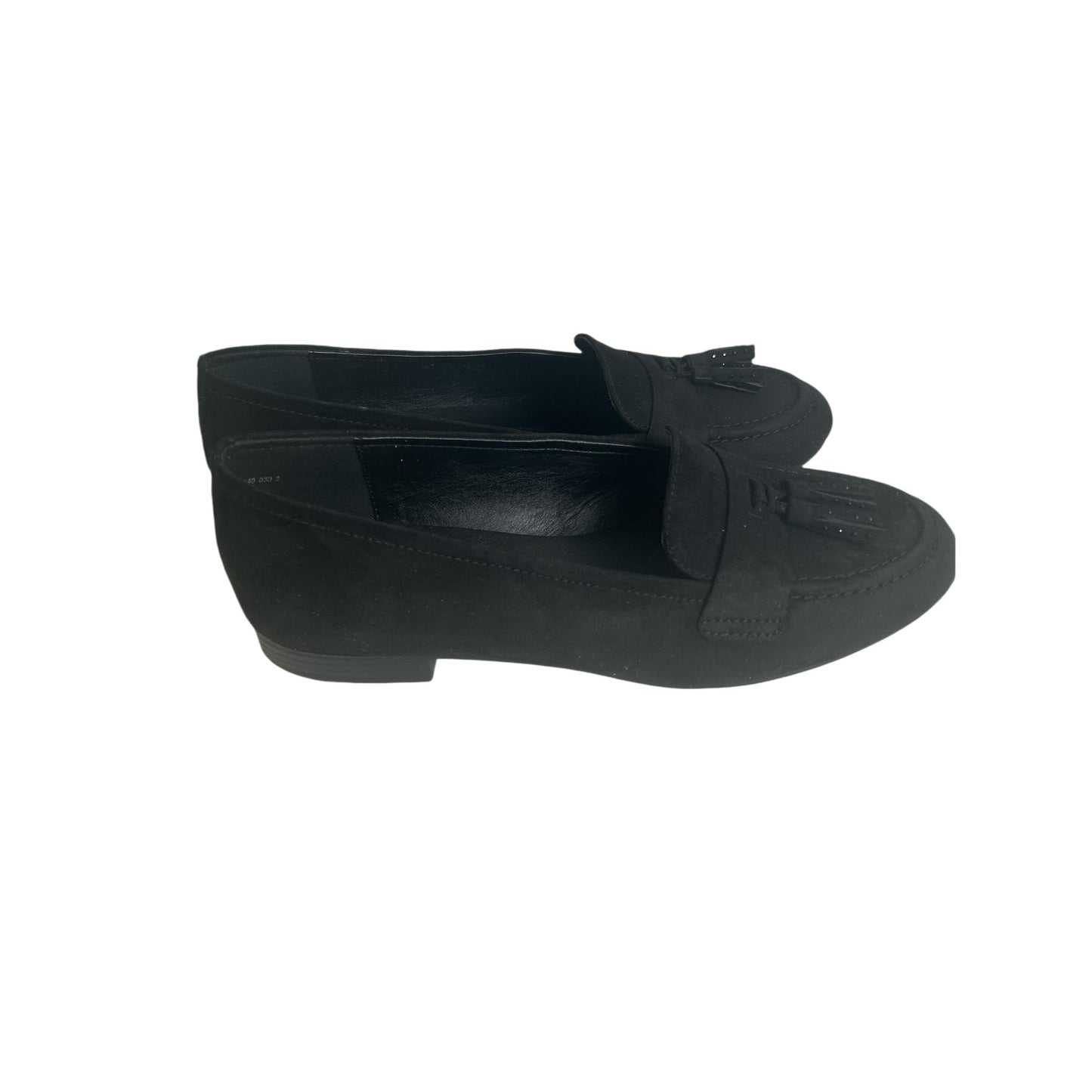 Graceland Wildleder Slipper Damen schwarz Gr. 40