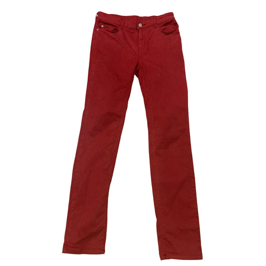 1 - 2- 3 Damenhose stretch rot Größe 36