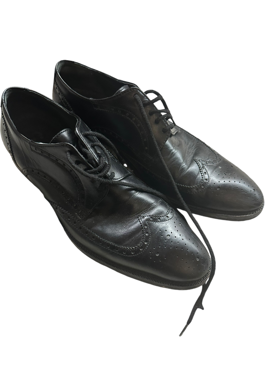 Sioux Herrenhalbschuhe schwarz Gr. 44,5