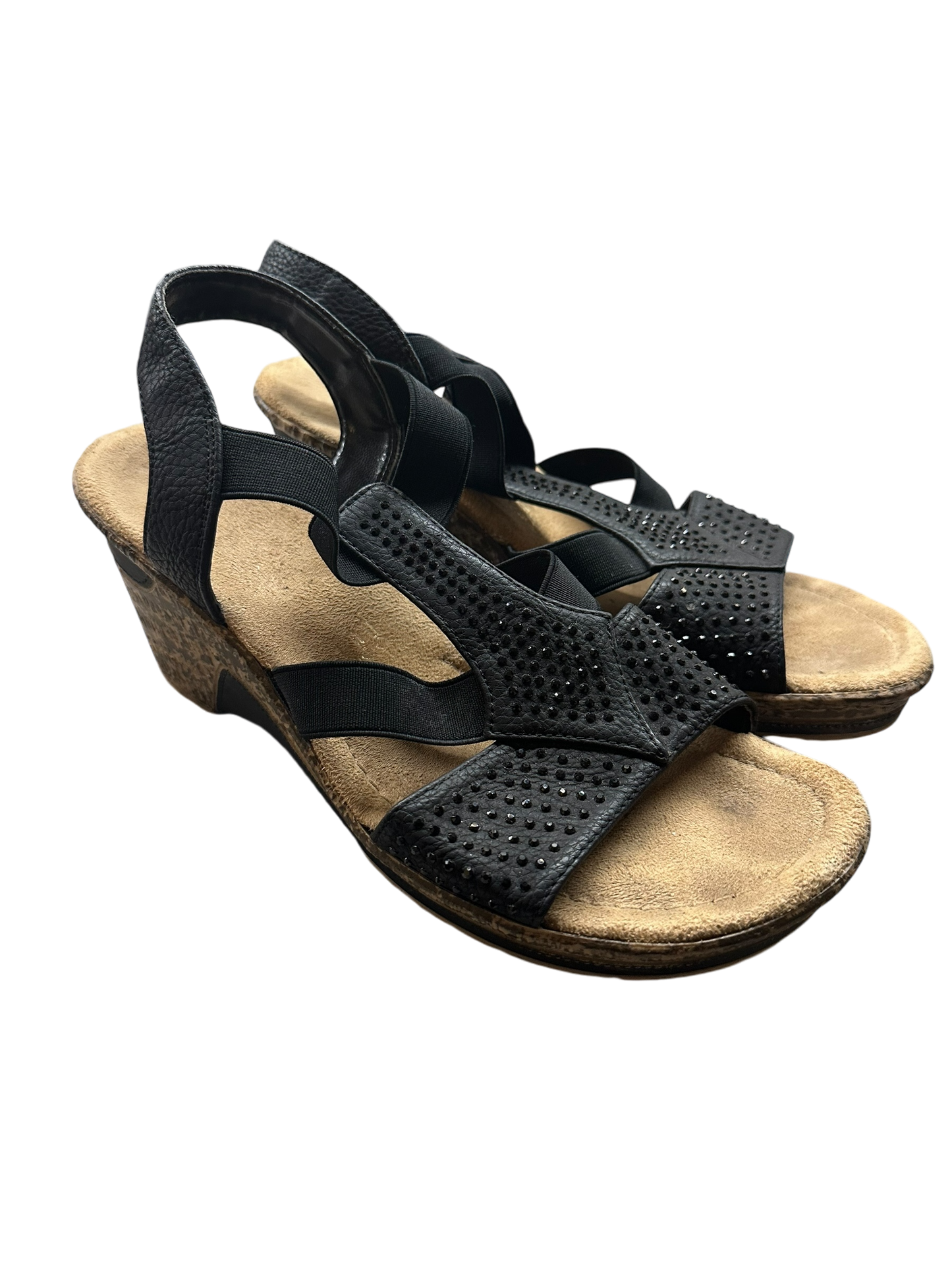 PurePanda Damenhalbschuhe Stoff schwarz Gr. 39