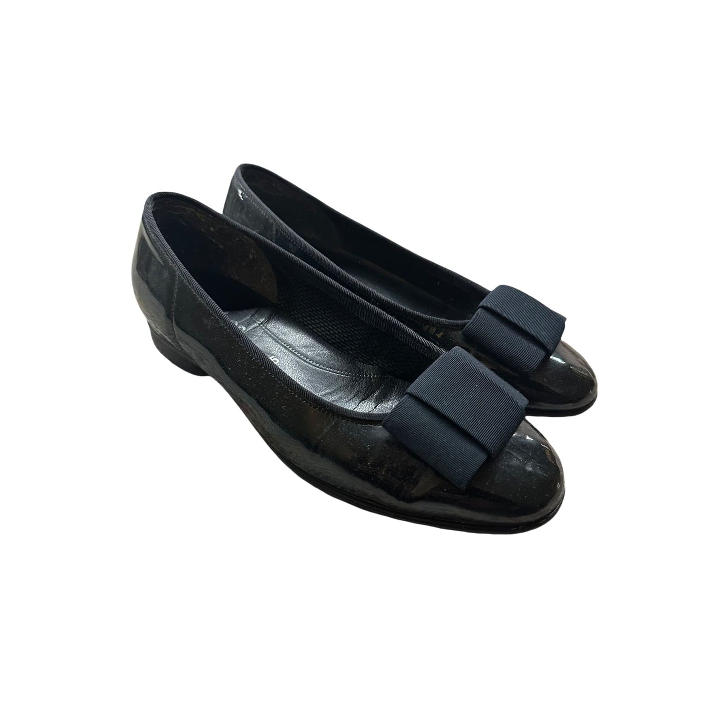 Gabor Damenhalbschuhe Leder schwarz Gr. 38