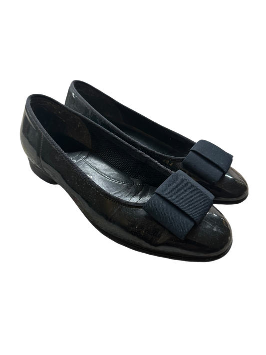 Gabor Damenhalbschuhe Leder schwarz Gr. 38