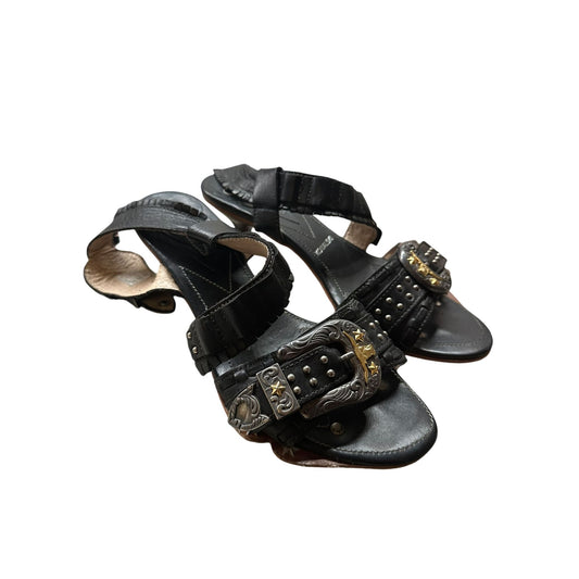 Kowalski Damenhalbschuhe Leder schwarz Gr. 37