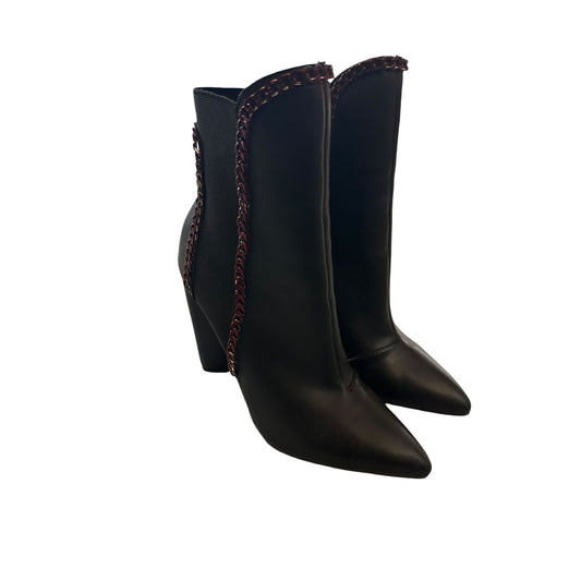 Pretty Little Think Damenhalbschuhe schwarz Leder Gr. 36