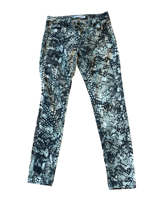 SUITEBLANCO , Stretchhose in Schlangenoptik Größe 36