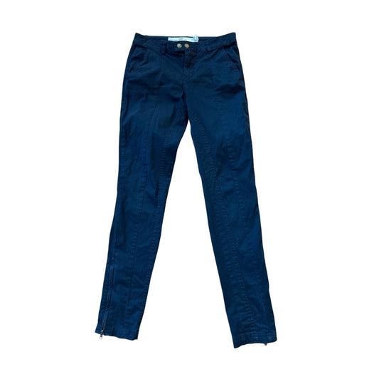 H&M, Damen Chinohose dunkelblau Größe 36