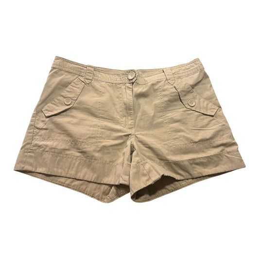 H&M Shorts Damen Beige Safary-Style Größe 44