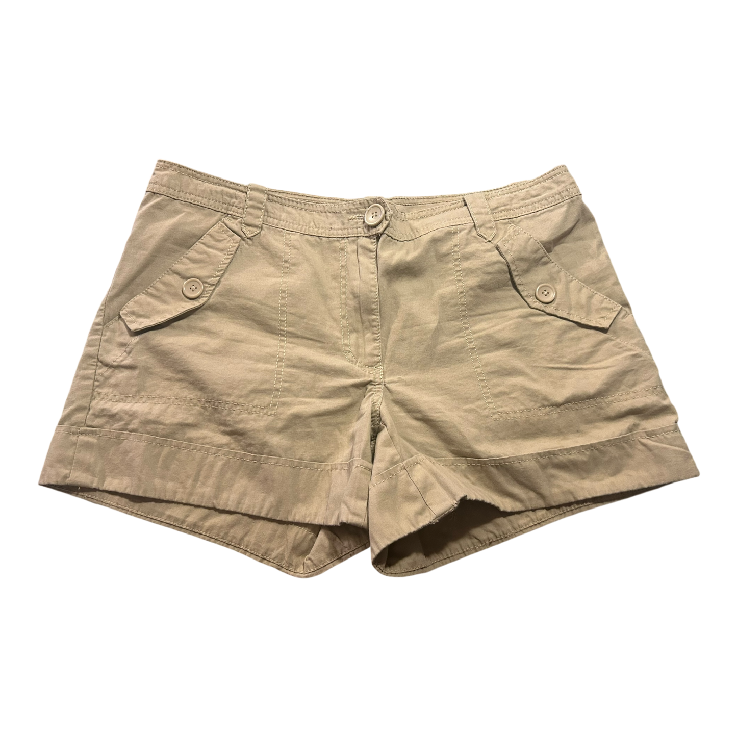 H&M Shorts Damen Beige Safary-Style Größe 44