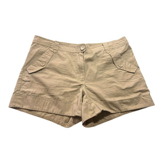 H&M Shorts Damen Beige Safary-Style Größe 44