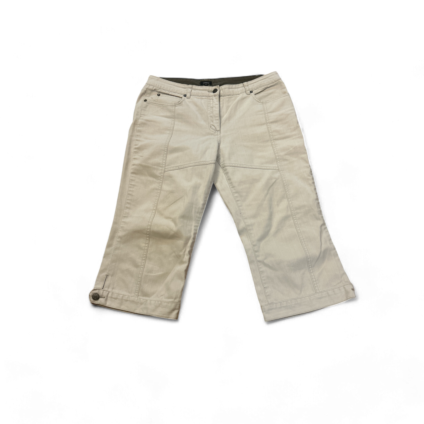 Lindex, Damen Dreiviertelhose Cargo-Style Größe 42