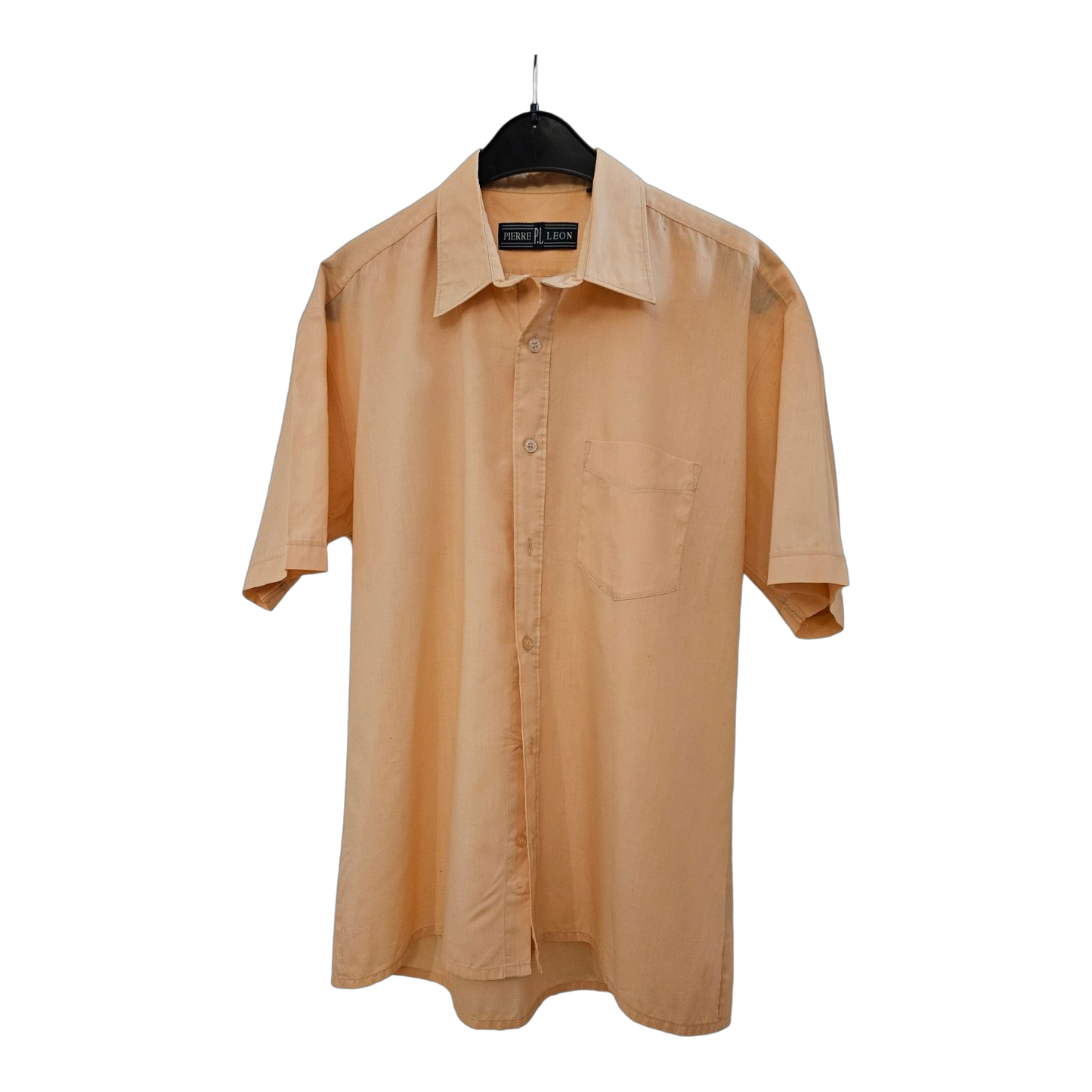 Hemd kurzarm  - PL Pierre Leon Regular Fit Gr. M Rosé