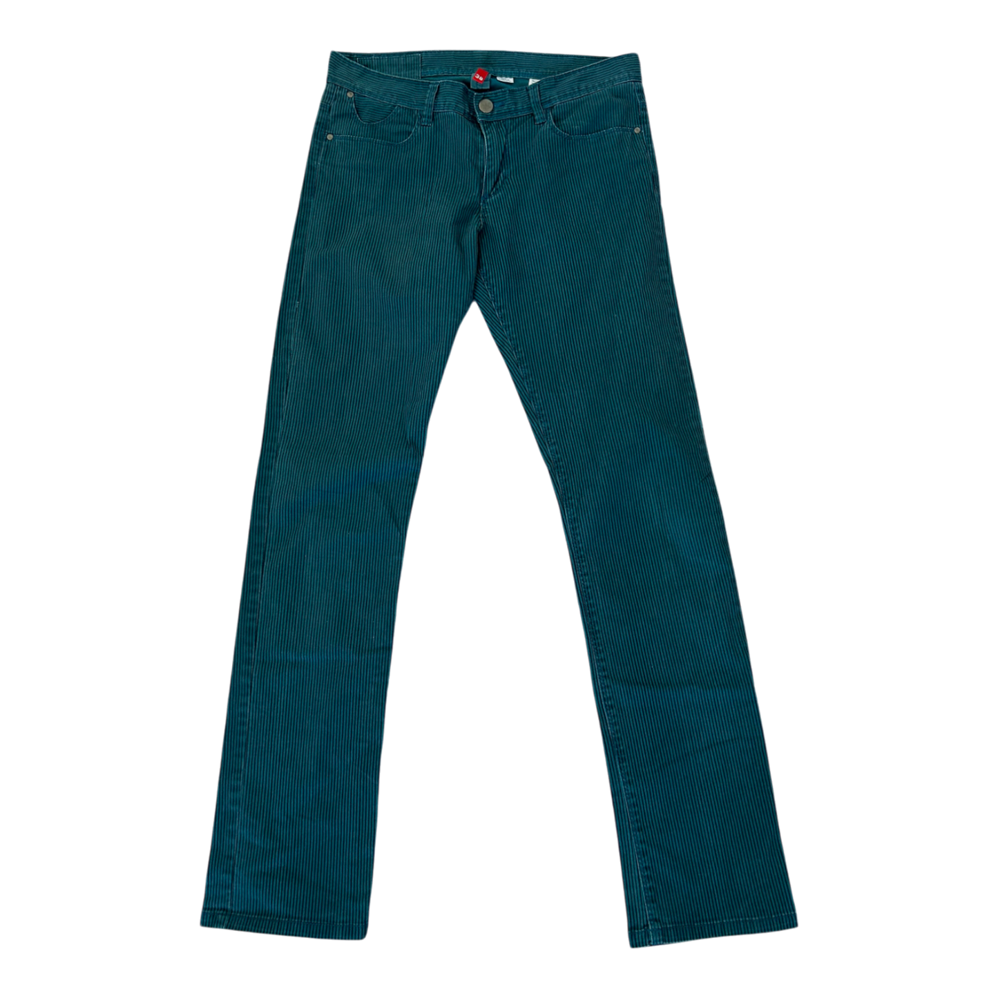 H&M Jeans Damen Stripes mit Stretchanteil Größe 38