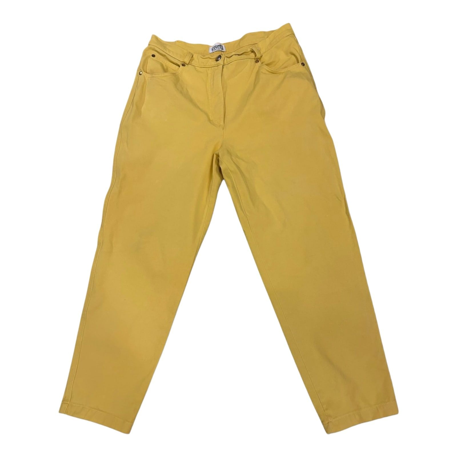Gerry Weber Court One Damen Baggy-Hose Gelb Größe 42