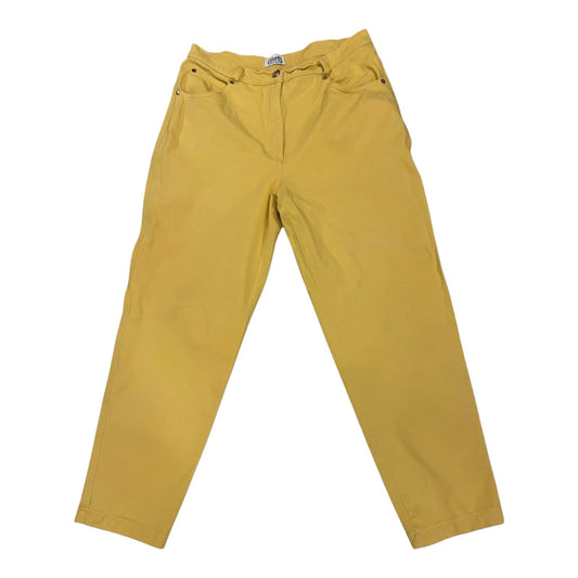 Gerry Weber Court One Damen Baggy-Hose Gelb Größe 42