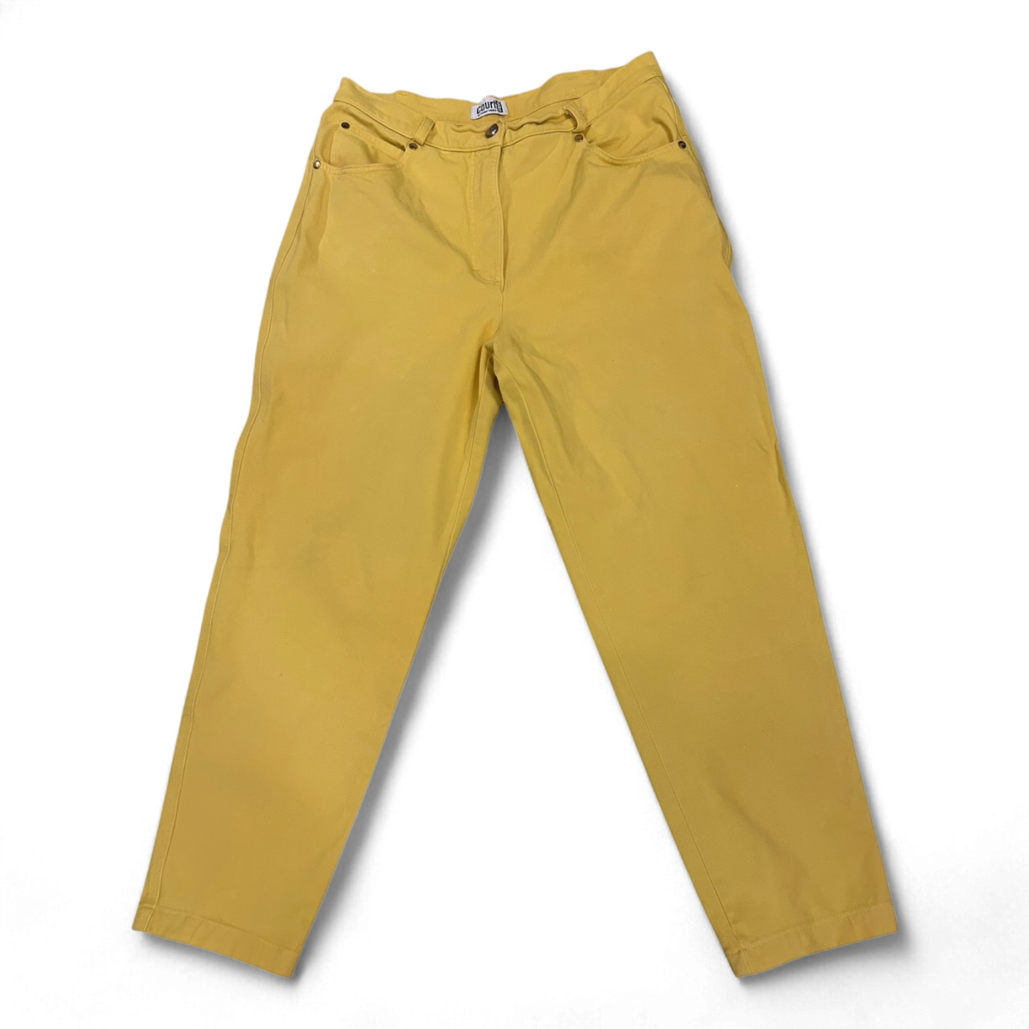 Gerry Weber Court One Damen Baggy-Hose Gelb Größe 42