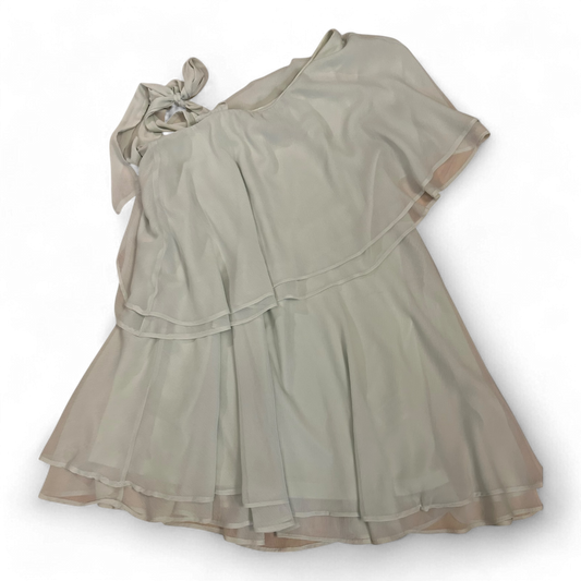 H&M, schulterfreie Bluse mit Innenfutter mint Größe 40