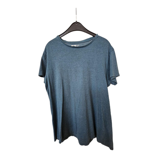 SLIM FIT - T-Shirt, Kurzarm - Gr. L, blaugrün