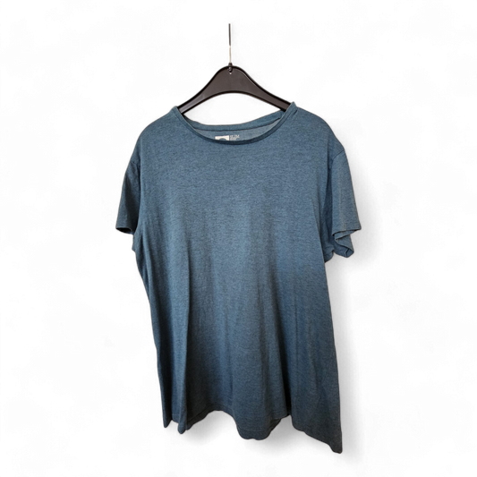 SLIM FIT - T-Shirt, Kurzarm - Gr. L, blaugrün