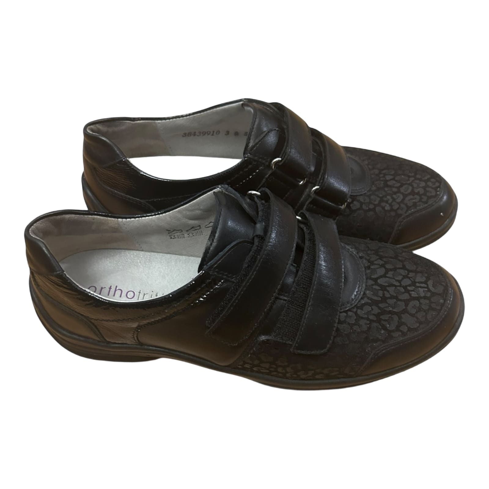 🥿 Waldläufer Halbschuhe Damen 38,5 Schwarz – Weite H Leder