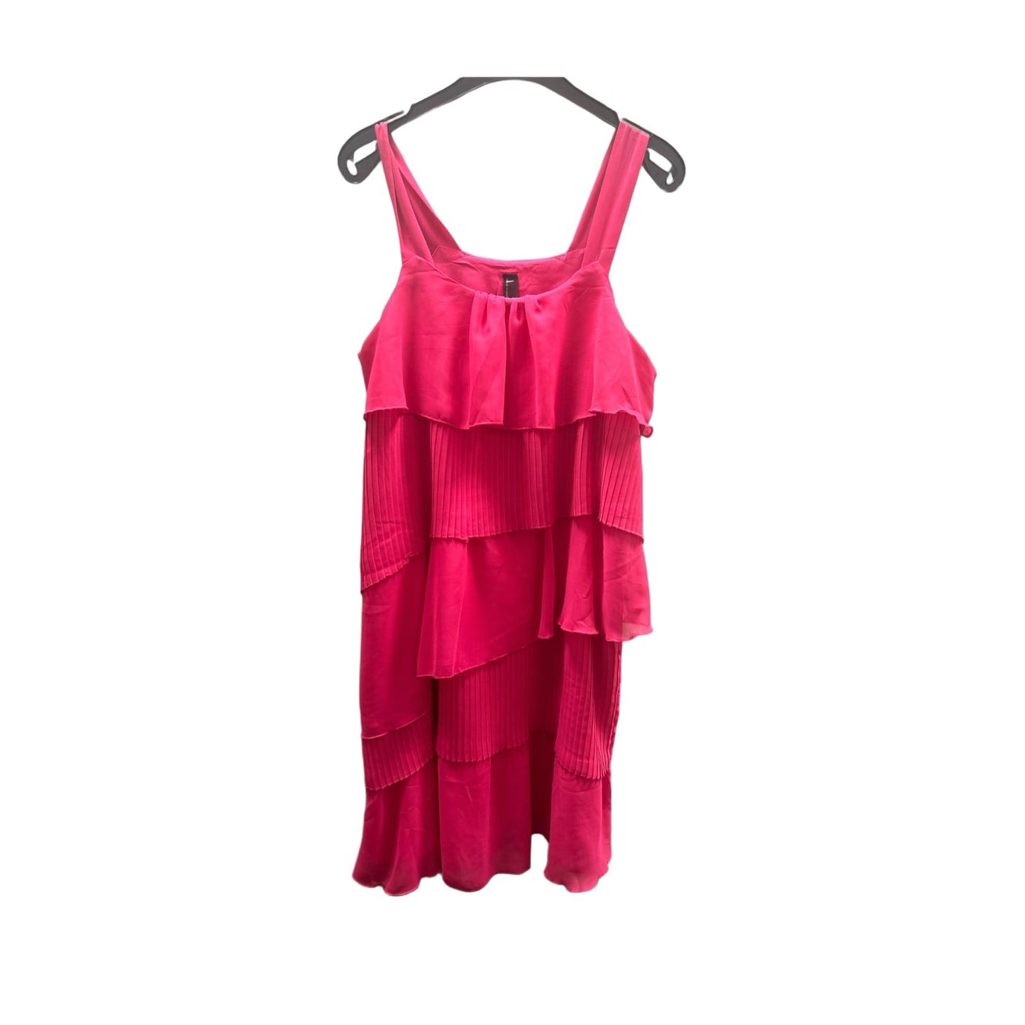 Vero Moda Kleid Damen Dress Damenkleid Gr. M Pink Sommerkleid Baumwolle Elegant