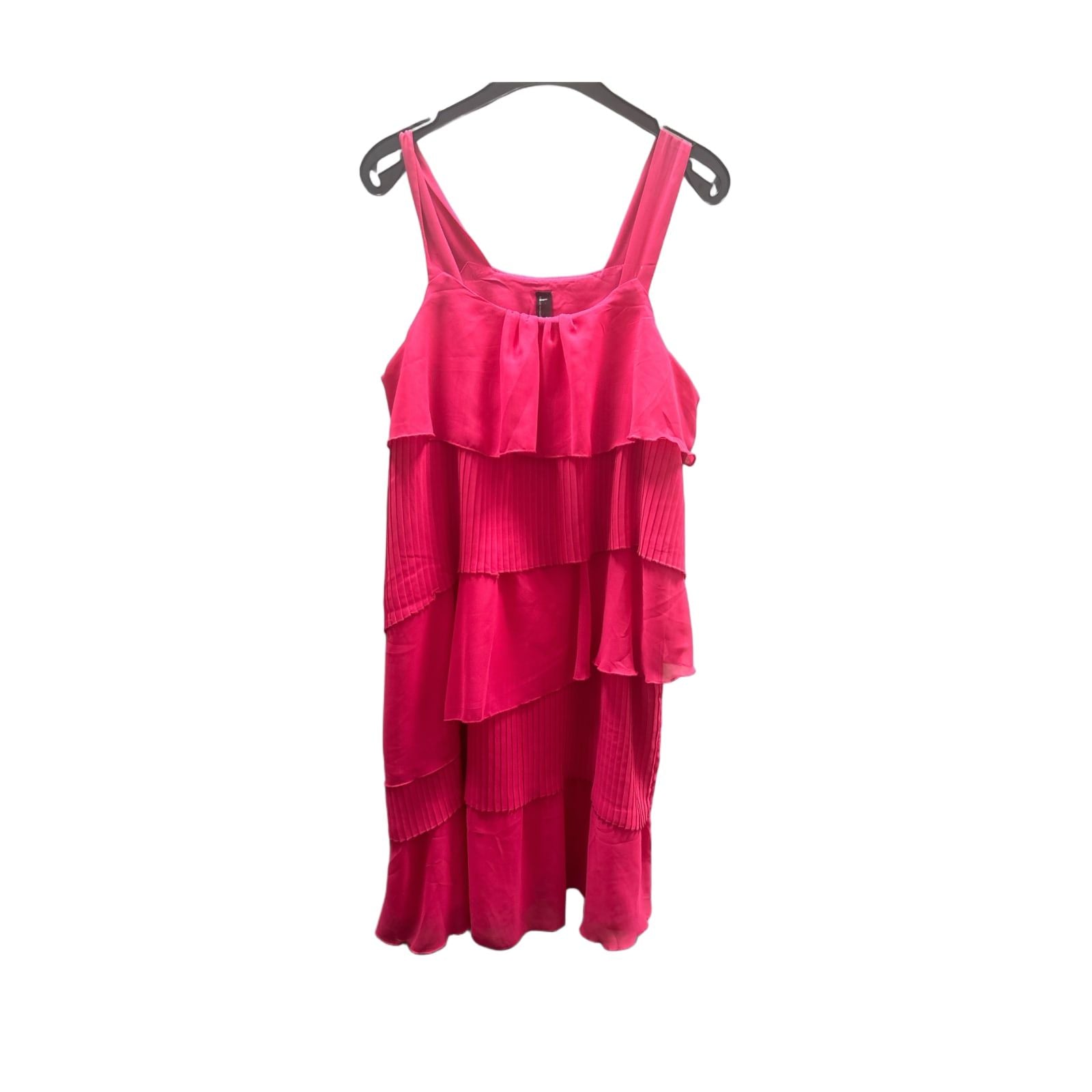 Vero Moda Kleid Damen Dress Damenkleid Gr. M Pink Sommerkleid Baumwolle Elegant