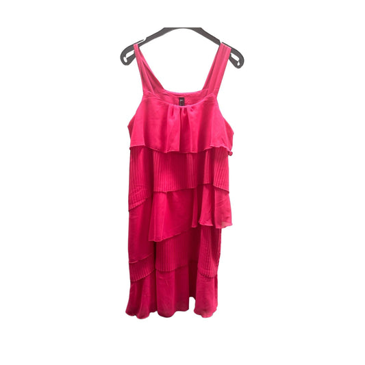 Vero Moda Kleid Damen Dress Damenkleid Gr. M Pink Sommerkleid Baumwolle Elegant