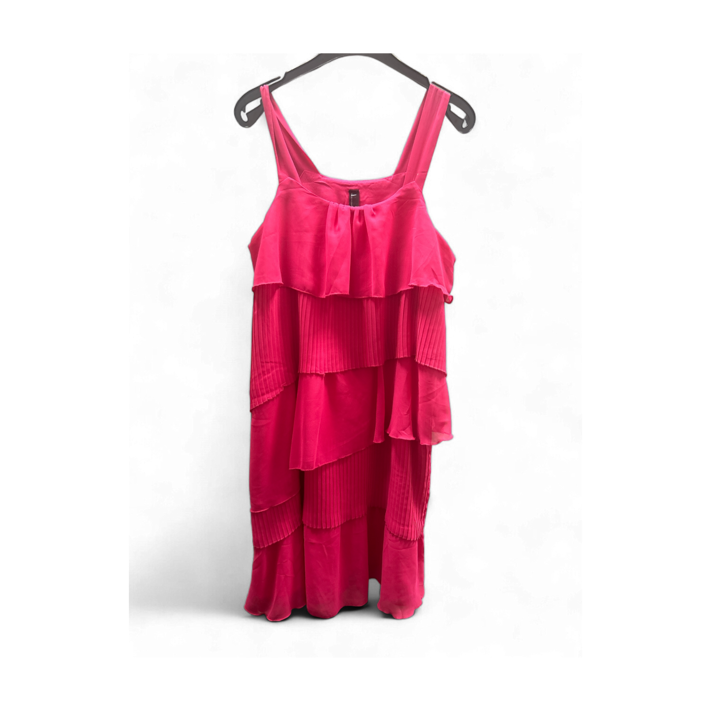 Vero Moda Kleid Damen Dress Damenkleid Gr. M Pink Sommerkleid Baumwolle Elegant