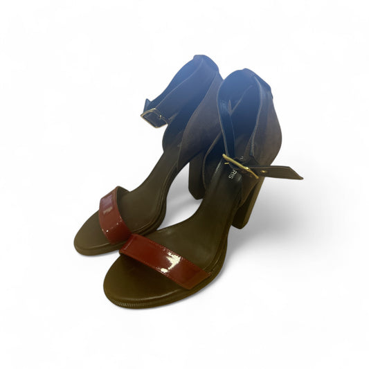 Cosmoparis High Heels Damen braun-rot Gr. 36 neu!