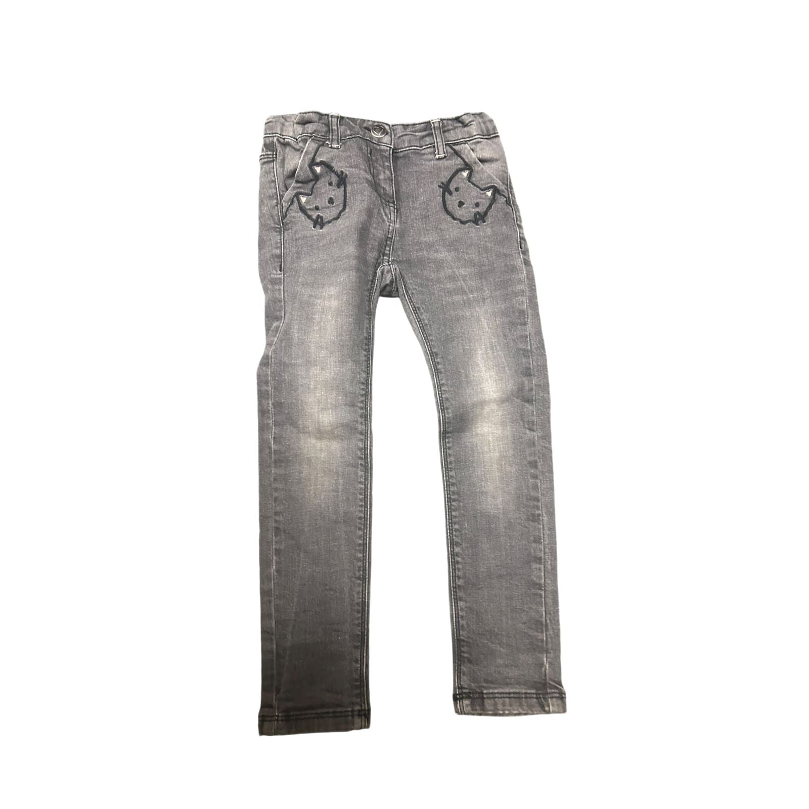 Die Palomino Mädchen Jeans Katzenmotiv  in Größe 110