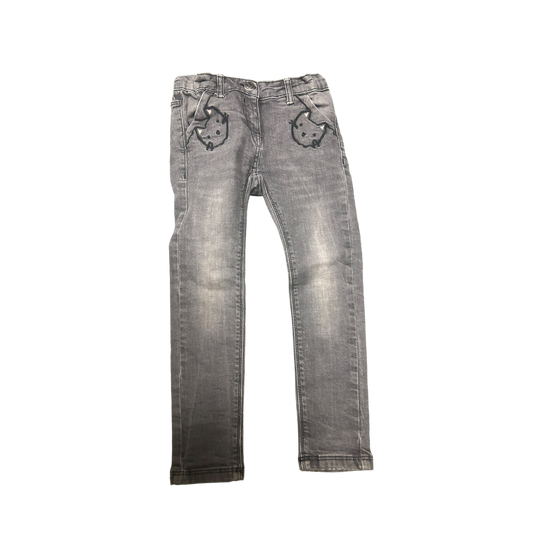 Die Palomino Mädchen Jeans Katzenmotiv  in Größe 110