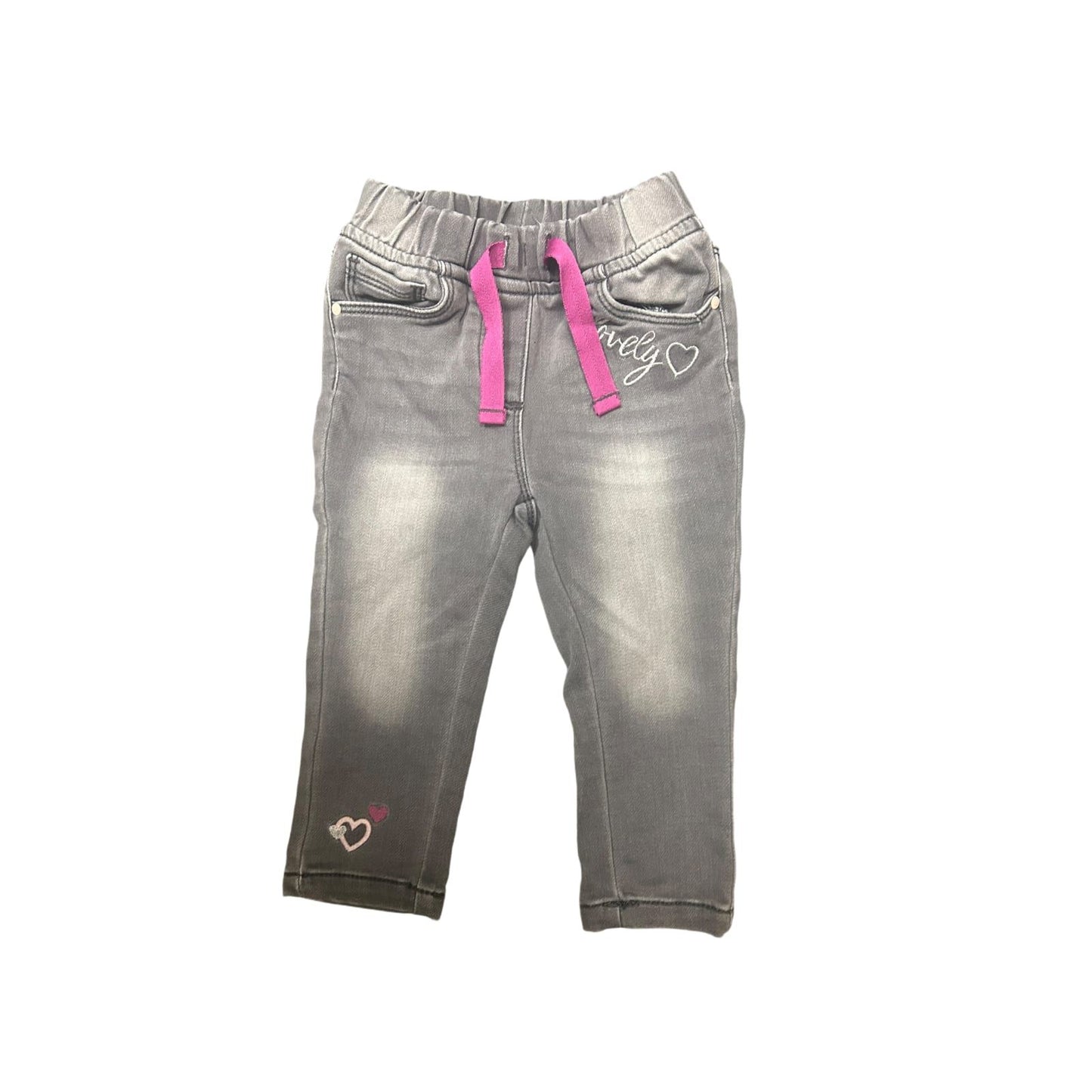 Ergee Mädchen Jeans mit Gummizug in Größe 80