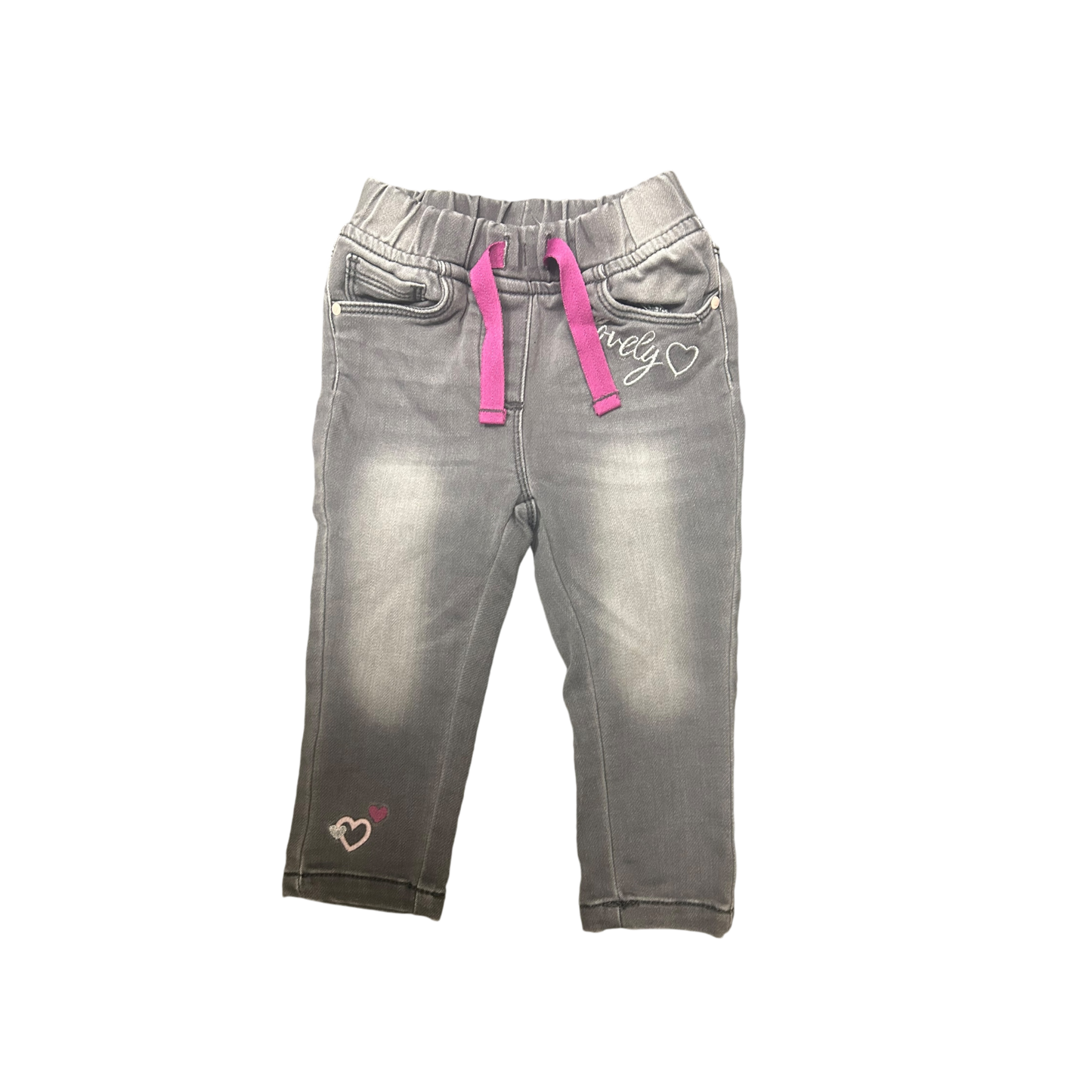 Ergee Mädchen Jeans mit Gummizug in Größe 80