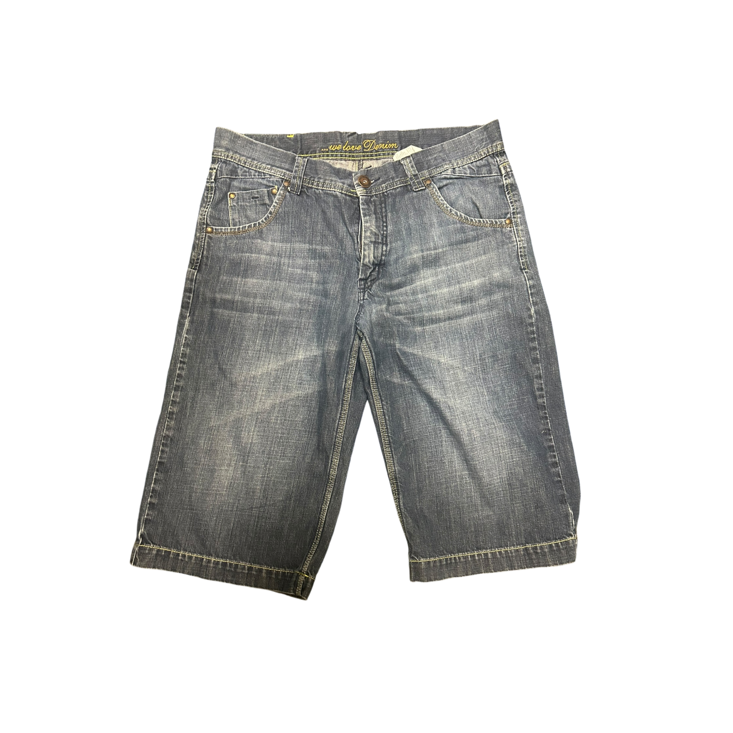 Pure Panda Men Jeans Shorts blue Größe XL